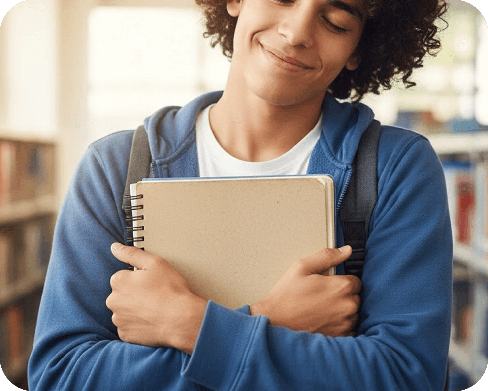 Estudantes após a culminância